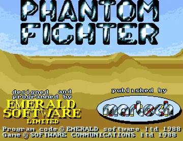 Phantom Fighter screen shot title